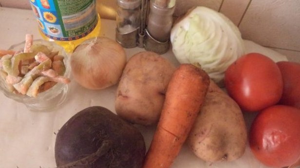 Red Borscht “Summer” step 1