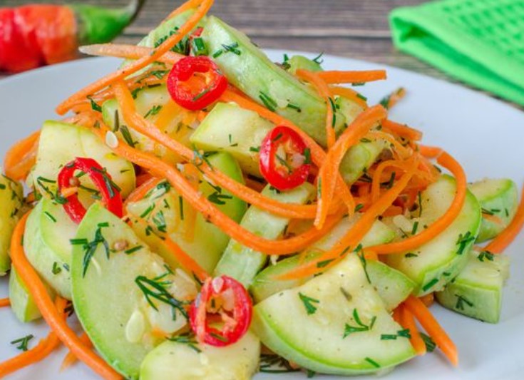 Korean Zucchini Salad