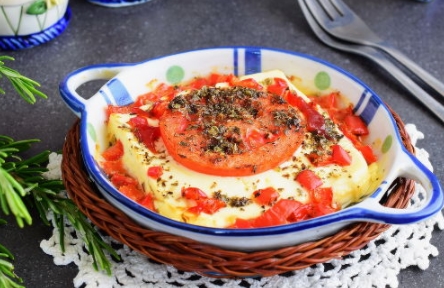 Baked Feta “Saganaki” step 6