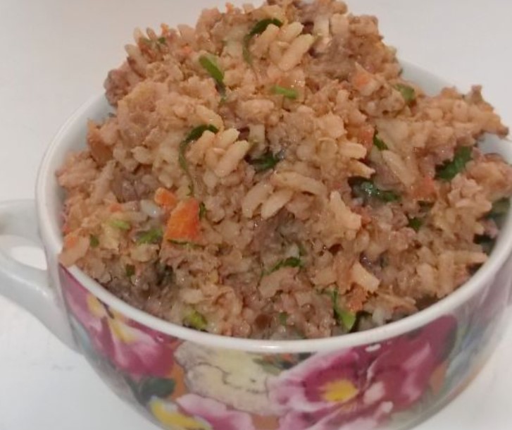 Filling For Pies with Liver and Rice