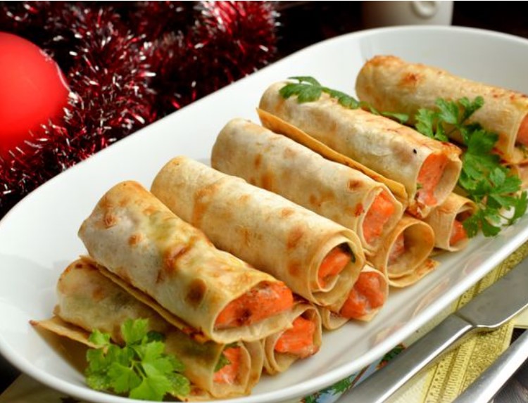 Trout Baked in Lavash