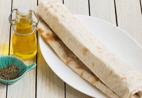 Lavash Snacks (in a Pan) step 1