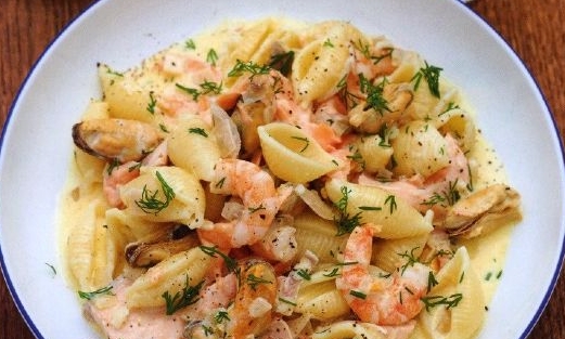 Pasta with Seafood