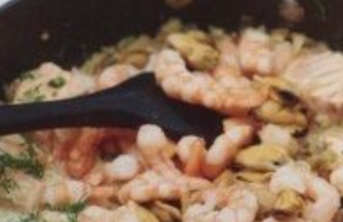 Pasta with Seafood step 3