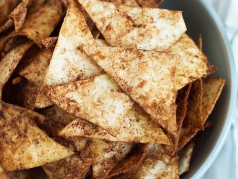 Sweet Lavash “Chips” with Cocoa and Cinnamon step 7