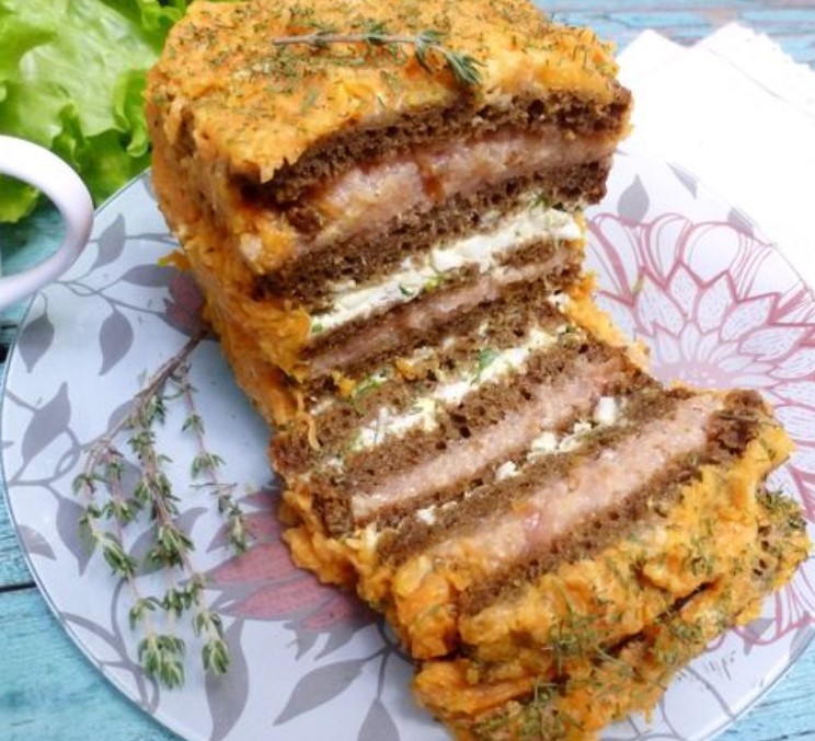 Snack Sandwiches “Striped”