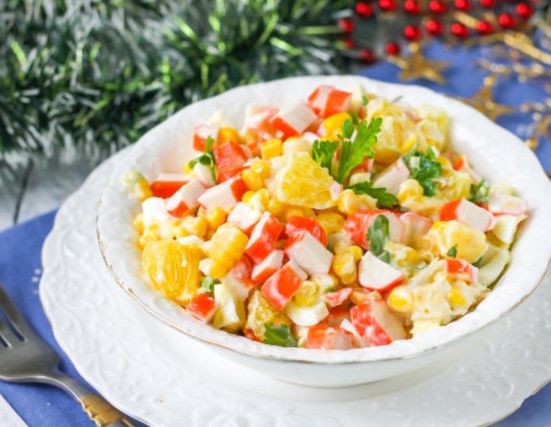 “Royal” Salad with Oranges