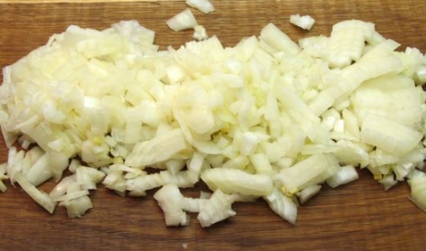 Onion Croutons with Cheese step 1