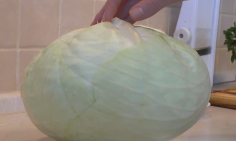 Sauerkraut (White and Pink) step 1