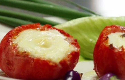 Egg in a Tomato, French
