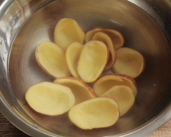 Champignon Julienne, Potato “Boats” step 4