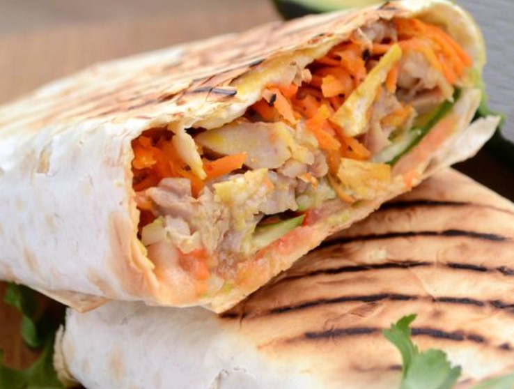 Homemade Shawarma with Chicken