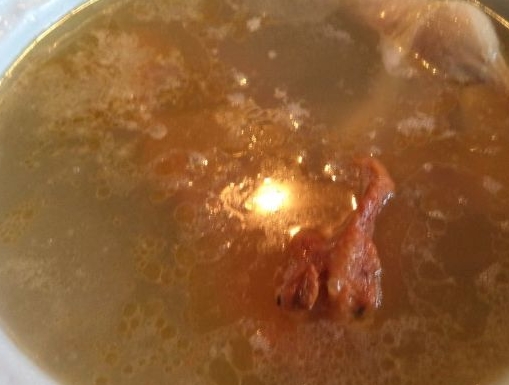 Solyanka with Chicken and Hunting Sausages step 1