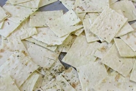 Lavash Croutons and Chips (Beer Snacks) step 6