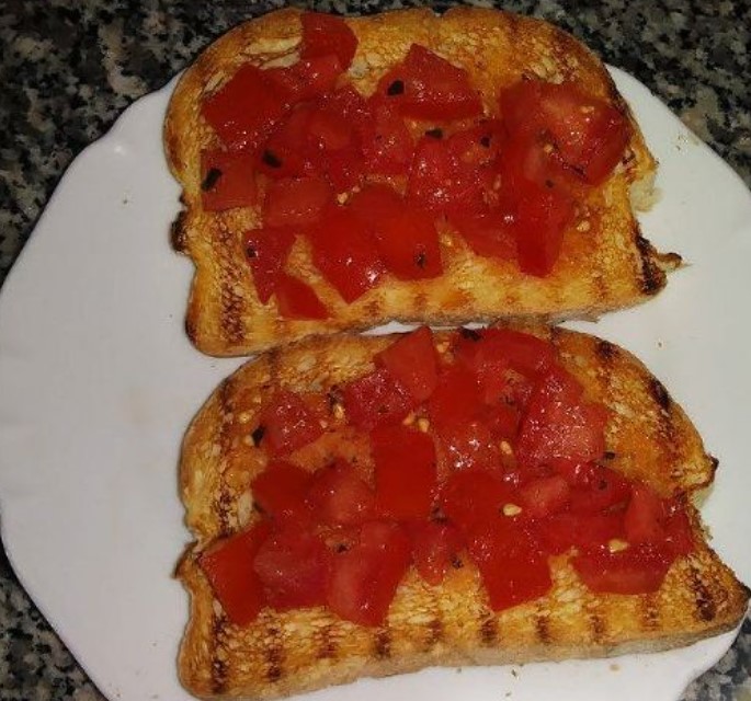 Bruschetta with Tomatoes