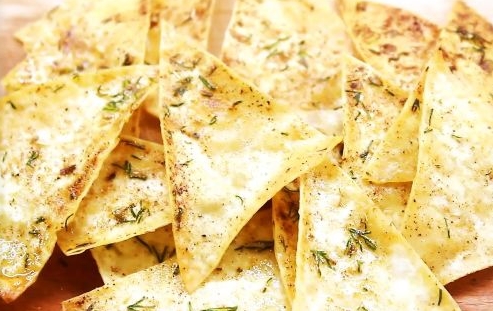 Homemade Lavash Chips