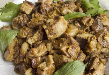 Eggplants Specially Prepared