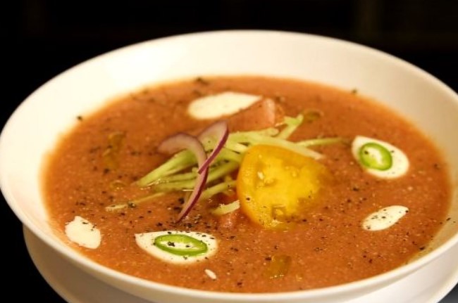 Gazpacho with Watermelon