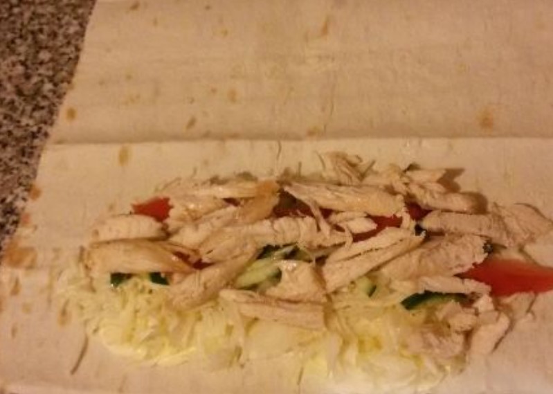 Shawarma with Chicken at Home step 13