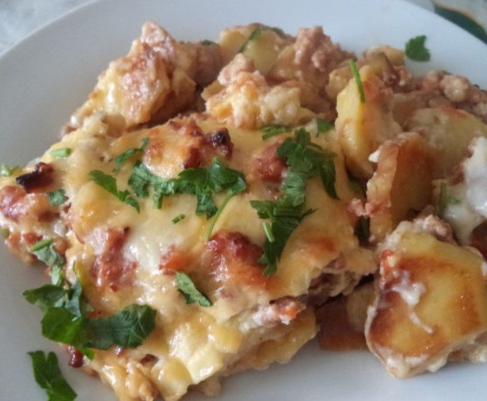 Moussaka with Potatoes