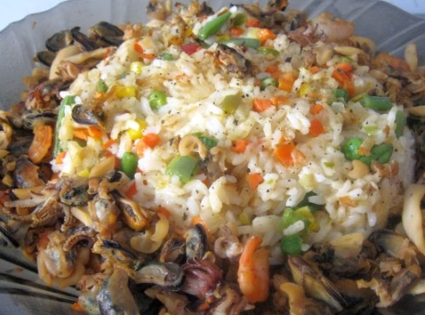 Rice with Seafood