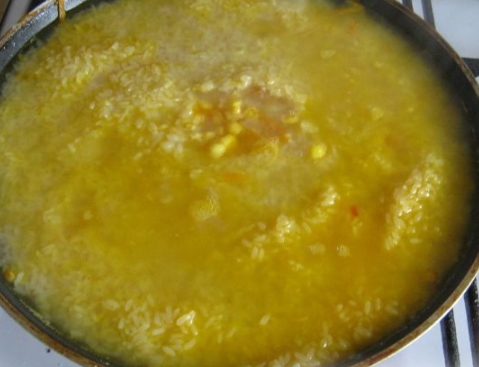 Rice with Seafood step 7