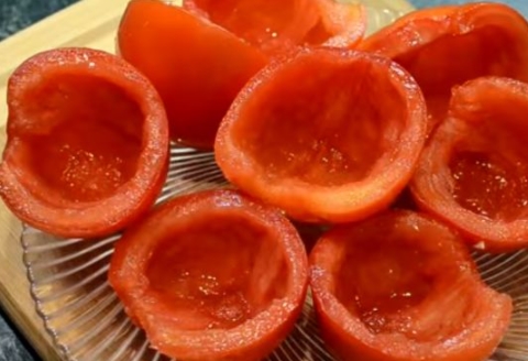 Stuffed Tomatoes step 1