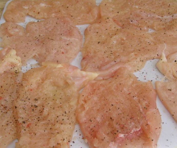 Chicken Fillet in Mushroom Batter step 2