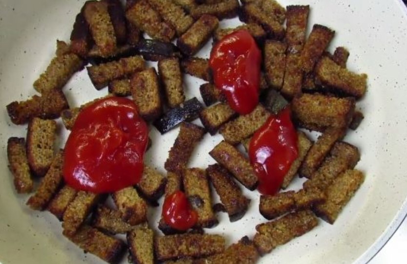 Lavash Croutons and Chips (Beer Cnacks) step 5