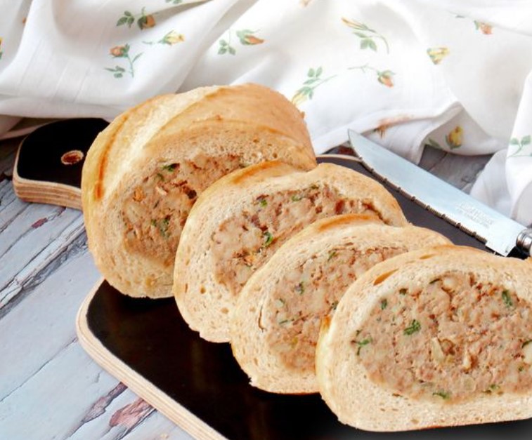 Loaf Stuffed with Sardine
