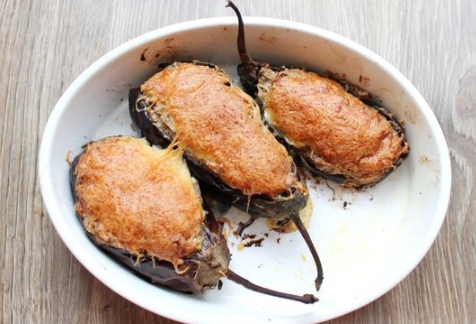 Eggplant Stuffed with Cheese and Nuts step 14