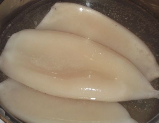 Squid in Batter step 2