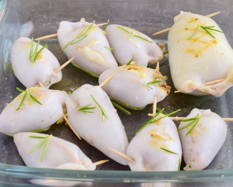 Stuffed Squid in the Oven step 10