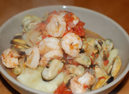 Stew with Seafood