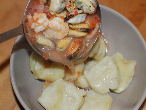 Stew with Seafood step 12