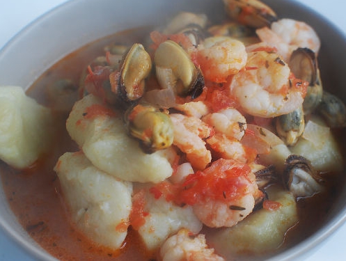 Stew with Seafood step 13