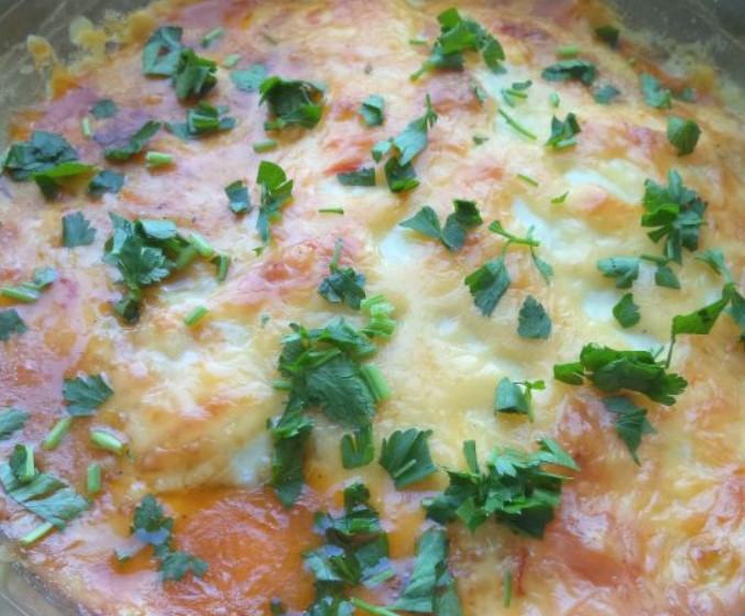 Moussaka with balkan eggplant