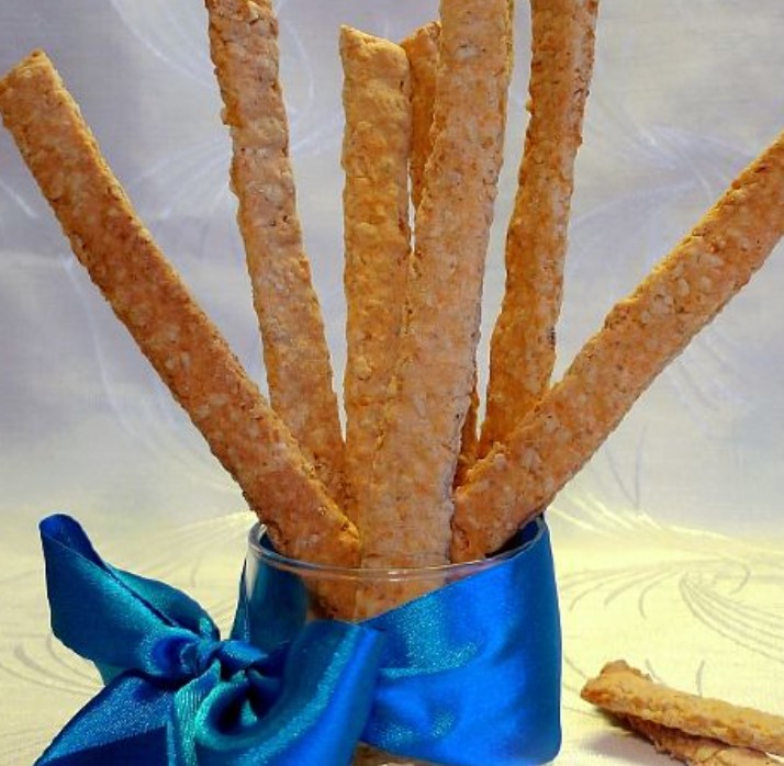 Oat Sticks with Cheese