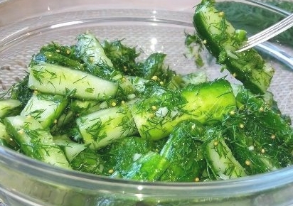 Fresh Cucumber Snack