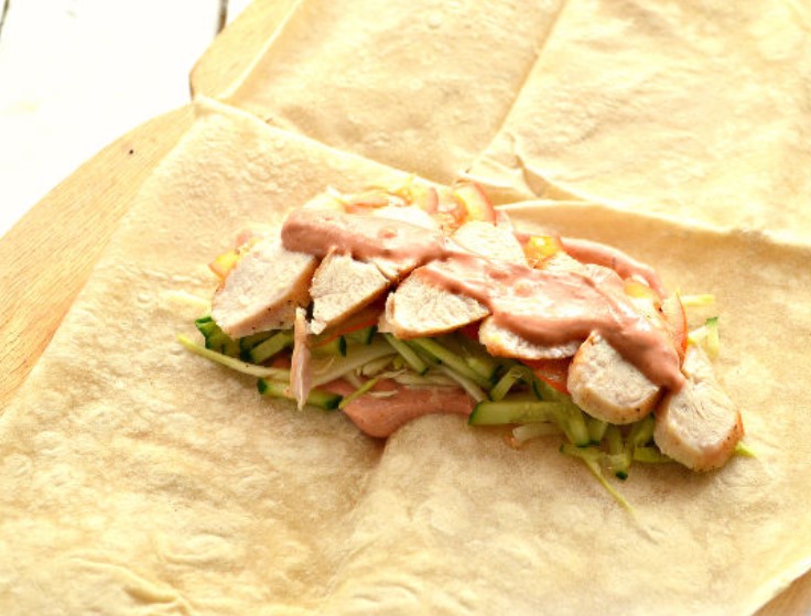 Chicken Shawarma step 10