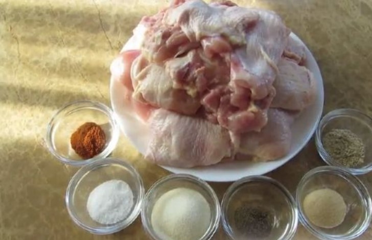 Chicken in Jelly step 1