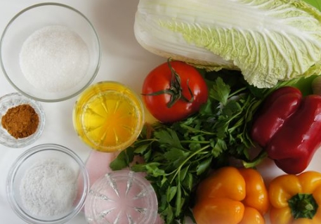 Pickled Chinese Cabbage step 1
