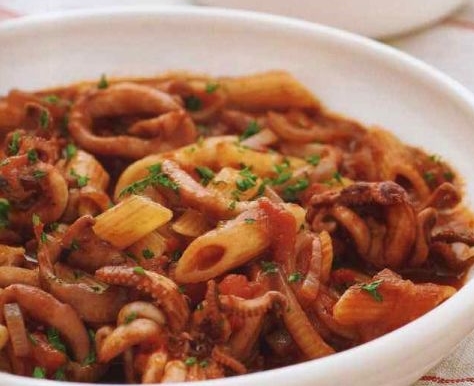 Pasta with Squid