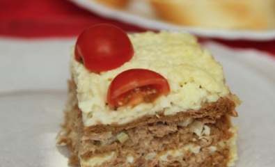 Tuna and Cheese Snack Cake step 10