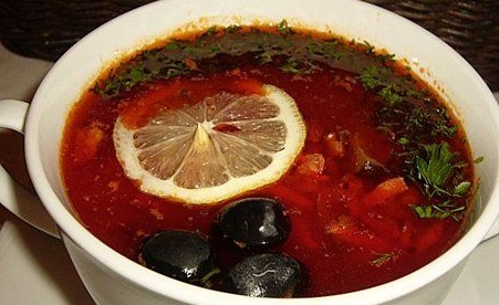 Meat Solyanka (with Kidneys)