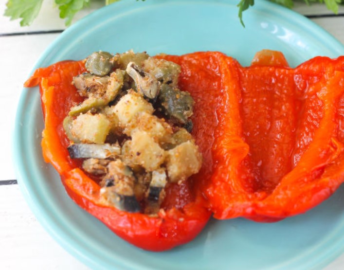 Stuffed Pepper Rolls step 6