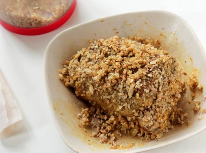 Baked Pork with Mustard-Nut Crust step 9