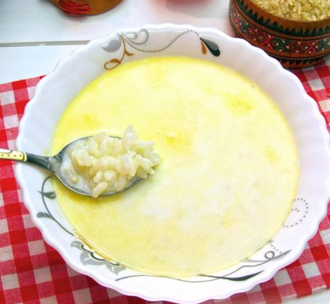 Milk Soup with Rice