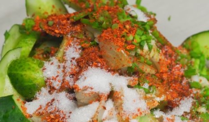 Korean Spicy Cucumbers step 5
