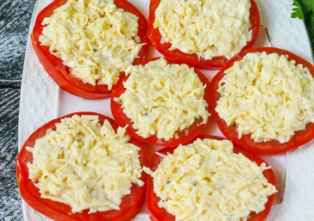 Tomatoes with Cheese and Garlic step 5